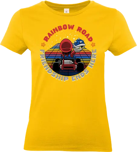 Rainbow Road Friend - Mario Kart, Rainbow Road - Standard T-Shirt (Women)