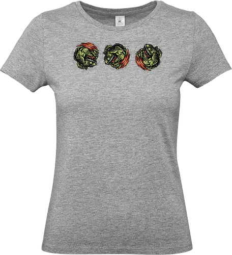 Rolling Beast - Arcade, video game, retro gaming, gamer, fighting, movie, action, beast - Standard T-Shirt (Women)