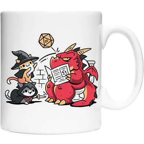 Toilet Dice Roll – Cats vs Dragon