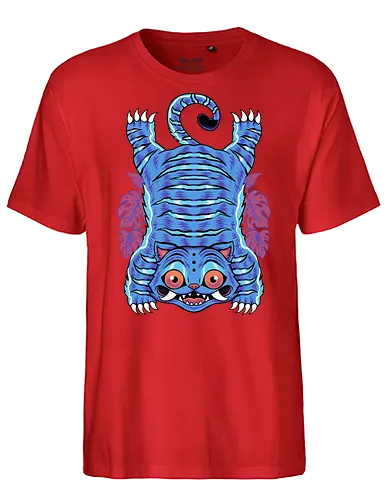 blue cat mat  - derpy, cat, tiger, animal, bird, neon art, kpop dark fantasy, demon slayer style, kpop fantasy art, kpop gothic style, dark kpop design, demon hunter aesthetic, kpop warrior art, kpop dark angel, kpop anime style, kpop fantasy warrior, kpop demon style, gothic kpop fanart, demon hunter illustration, kpop fantasy fighter, kpop evil hunter, dark fantasy kpop, kpop monster hunter, kpop edgy style, kpop demoncore, kpop fantasy aesthetic, kpop villain style, demon hunter cartoon, kpop dark art, kpop mystical design, kpop cursed style, kpop occult vibe, kpop dark warrior, kpop gothic aesthetic - Fairtrade T-Shirt