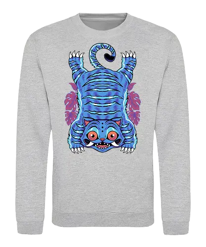 blue cat mat  - derpy, cat, tiger, animal, bird, neon art, kpop dark fantasy, demon slayer style, kpop fantasy art, kpop gothic style, dark kpop design, demon hunter aesthetic, kpop warrior art, kpop dark angel, kpop anime style, kpop fantasy warrior, kpop demon style, gothic kpop fanart, demon hunter illustration, kpop fantasy fighter, kpop evil hunter, dark fantasy kpop, kpop monster hunter, kpop edgy style, kpop demoncore, kpop fantasy aesthetic, kpop villain style, demon hunter cartoon, kpop dark art, kpop mystical design, kpop cursed style, kpop occult vibe, kpop dark warrior, kpop gothic aesthetic - Sweatshirt