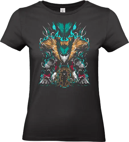 Hero Deku Unleashed - IzukuMidoriya, Deku, MidoriyaIzuku, DekuFanArt, DekuCosplay, mha, hiroaka, PlusUltra, HeroInTraining, QuirkPower, AnimeHeroes, ShonenVibes, MHA, izukufinal form - Standard T-Shirt (Women)