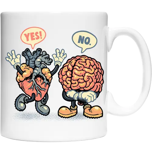 The Heart Says Yes but the Brain Says No
