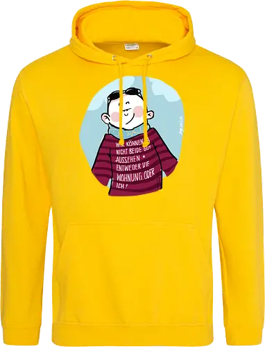 Wir können nicht beide gut aussehen...