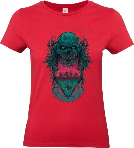 The End Begins - Strange, vecna, retro, 80s - Standard T-Shirt (Women)