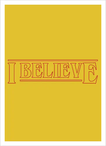 I believe