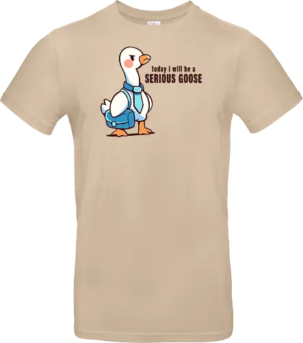 Today I Will be a Serious Goose