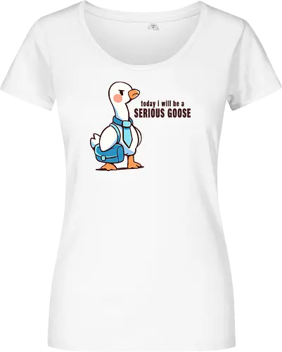 Today I Will be a Serious Goose