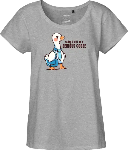 Today I Will be a Serious Goose