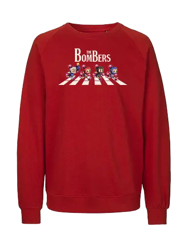 The Bombers  - games, game, bomber man, bomber, retro, abbey road, parody, Console, retro games, cute, bomb - Fairtrade Sweatshirt