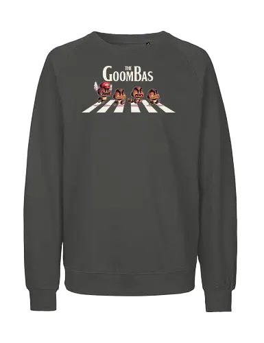 The Goombas  - Console, nes, goomba, retro game, retro, cute, gaming, mario, abbey road, parody, minion, games - Fairtrade Sweatshirt