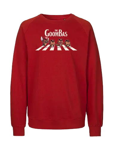 The Goombas  - Console, nes, goomba, retro game, retro, cute, gaming, mario, abbey road, parody, minion, games - Fairtrade Sweatshirt