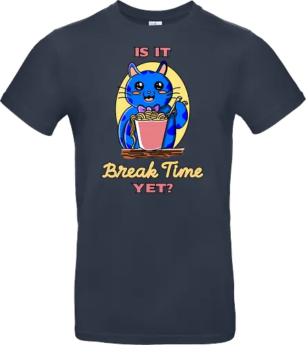 Pausenzeit – lustiger Kawaii-Humor über Arbeit und Job-Sarkasmus