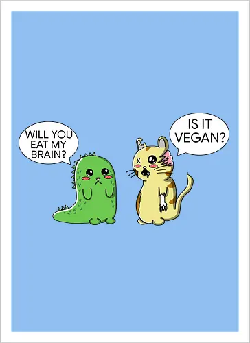 Lustiger Kawaii-Zombie-Horror mit veganem Sarkasmus