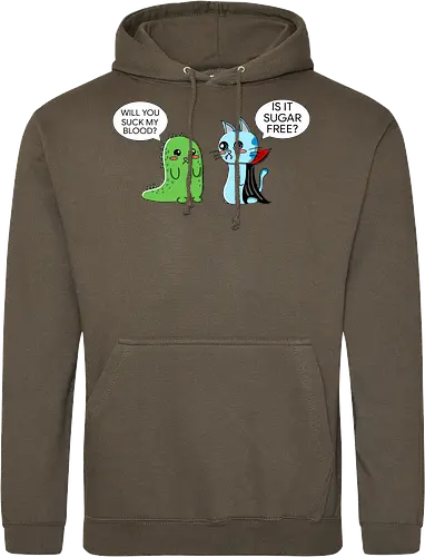 Lustiger Kawaii-Vampir mit zuckerfreiem Horror-Sarkasmus