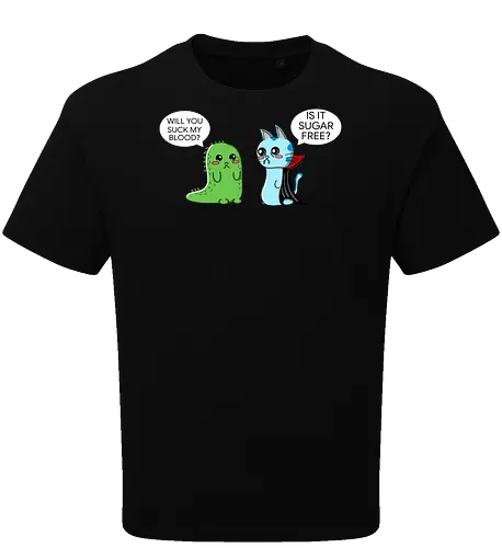 Lustiger Kawaii-Vampir mit zuckerfreiem Horror-Sarkasmus