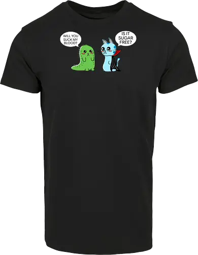 Lustiger Kawaii-Vampir mit zuckerfreiem Horror-Sarkasmus