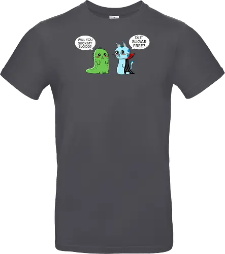 Lustiger Kawaii-Vampir mit zuckerfreiem Horror-Sarkasmus