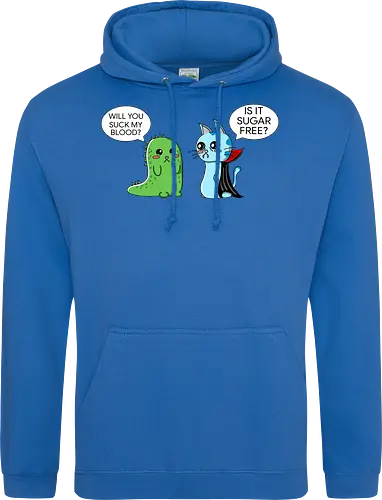 Lustiger Kawaii-Vampir mit zuckerfreiem Horror-Sarkasmus