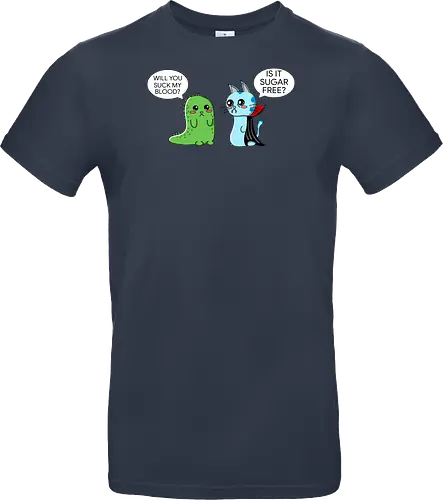 Lustiger Kawaii-Vampir mit zuckerfreiem Horror-Sarkasmus