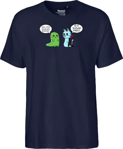 Lustiger Kawaii-Vampir mit zuckerfreiem Horror-Sarkasmus