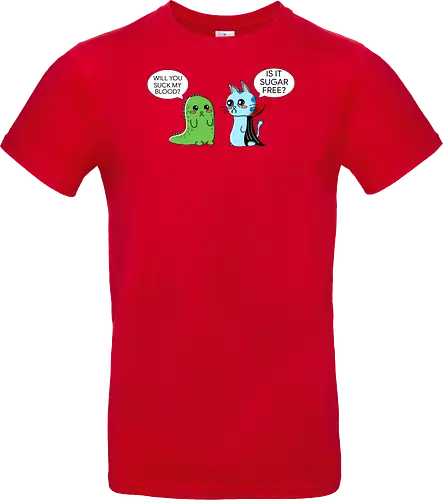 Lustiger Kawaii-Vampir mit zuckerfreiem Horror-Sarkasmus