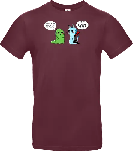 Lustiger Kawaii-Vampir mit zuckerfreiem Horror-Sarkasmus