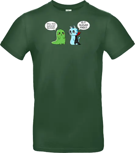 Lustiger Kawaii-Vampir mit zuckerfreiem Horror-Sarkasmus