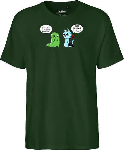 Lustiger Kawaii-Vampir mit zuckerfreiem Horror-Sarkasmus