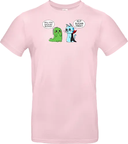 Lustiger Kawaii-Vampir mit zuckerfreiem Horror-Sarkasmus