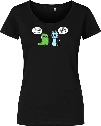 Lustiger Kawaii-Vampir mit zuckerfreiem Horror-Sarkasmus