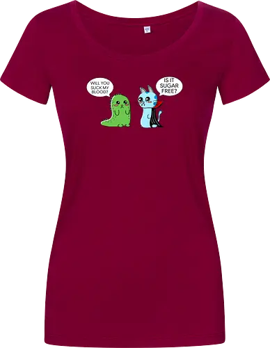 Lustiger Kawaii-Vampir mit zuckerfreiem Horror-Sarkasmus