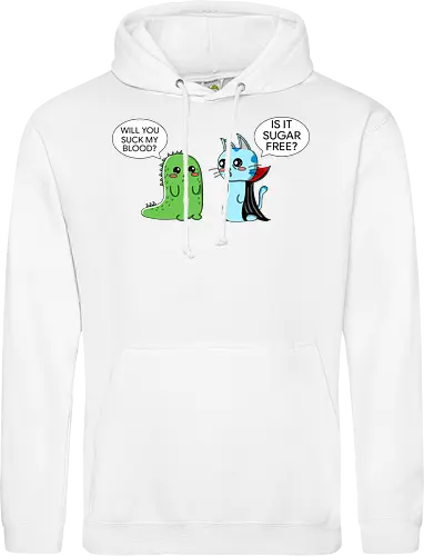 Lustiger Kawaii-Vampir mit zuckerfreiem Horror-Sarkasmus