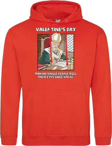 Valentin's Day Since 496 AD