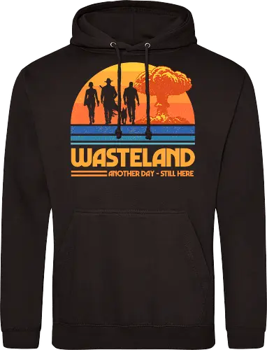 Wasteland Survivors Retro Sunset Design