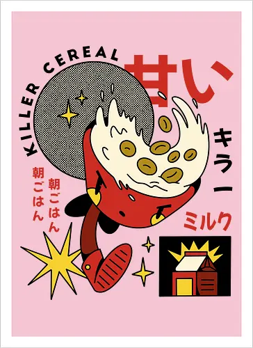 Vintage Japanese Pop Art - Vintage Japanische Pop Art