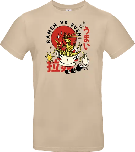 Ramen vs Sushi – Japanische Retro Food