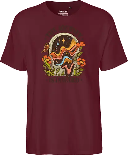 The Journey Is Inward – Vintage Inner Peace | Vintage Illustration zur Selbstfindung