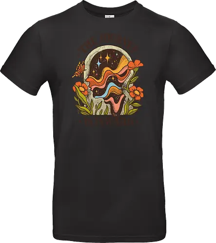 The Journey Is Inward – Vintage Inner Peace | Vintage Illustration zur Selbstfindung