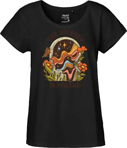 The Journey Is Inward – Vintage Inner Peace | Vintage Illustration zur Selbstfindung