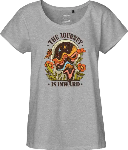 The Journey Is Inward – Vintage Inner Peace | Vintage Illustration zur Selbstfindung