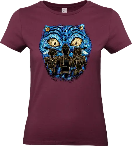 A Starry Honmoon - Movie, hunter, demons, tiger, animal, animation, animated - Standard T-Shirt (Women)