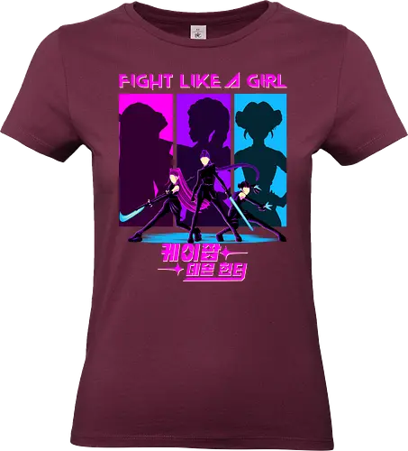 Fighter Girls - Rumi, Mira, Zoey, Demon, Hunters - Standard T-Shirt (Women)