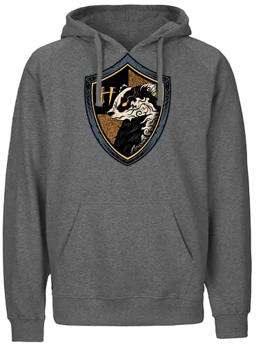 house of feral fume - skunk, magic, wizard, animal, myth, school, sport, game, rpg, fantasy, creature - Fairtrade Hoodie