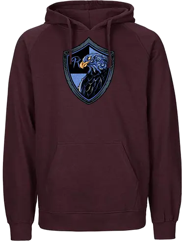 house of highwind - magic, wizard, animal, myth, school, sport, game, rpg, fantasy, creature, eagle - Fairtrade Hoodie