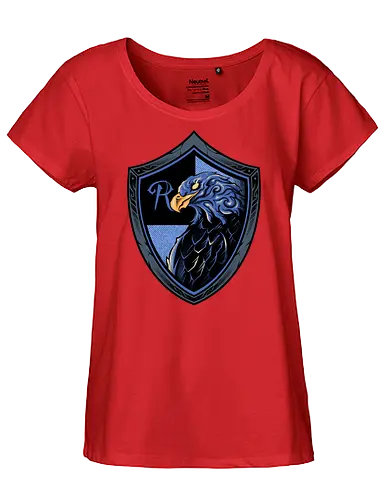 house of highwind - magic, wizard, animal, myth, school, sport, game, rpg, fantasy, creature, eagle - Fairtrade Girl Shirt