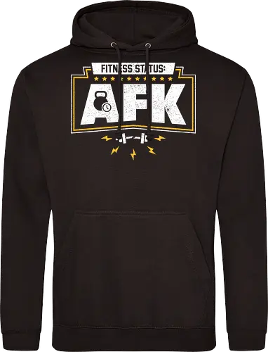 Fitness Status AFK Gym Humor 