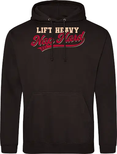 Lift Heavy Nap Hard Vintage Gym Humor 