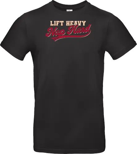 Lift Heavy Nap Hard Vintage Gym Humor 