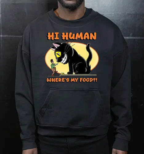 Lustiger Anime-Manga-Katzenbesitzer-Sarkasmus